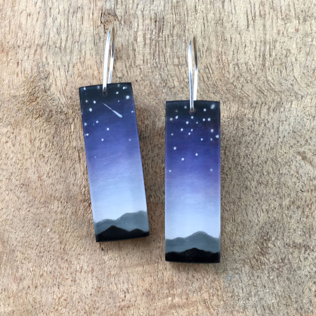 Blue ridge earrings