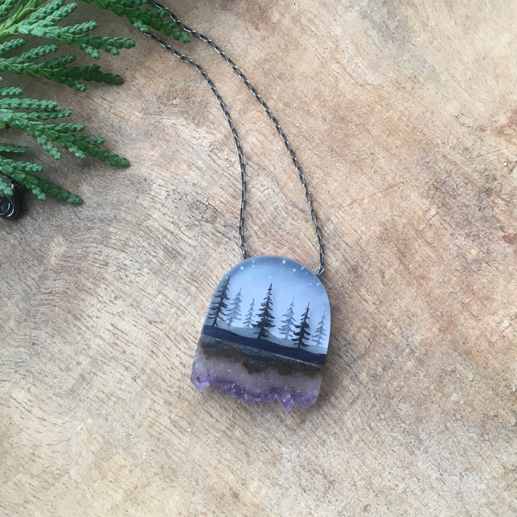 Crystal Pines Necklace