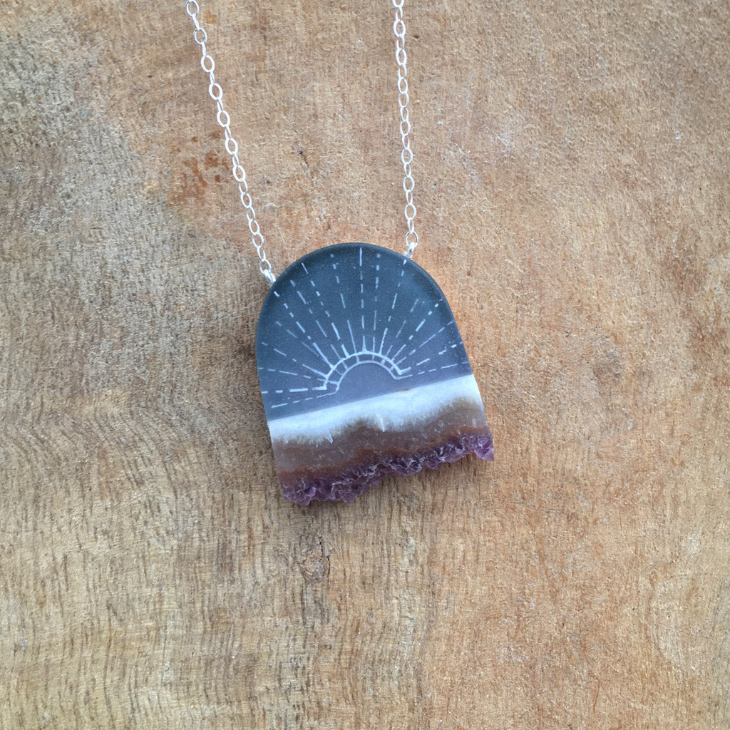 Crystal Rays Necklace