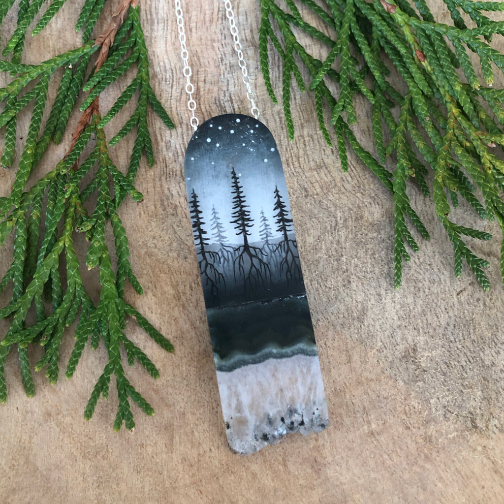 Thin Strata Necklace