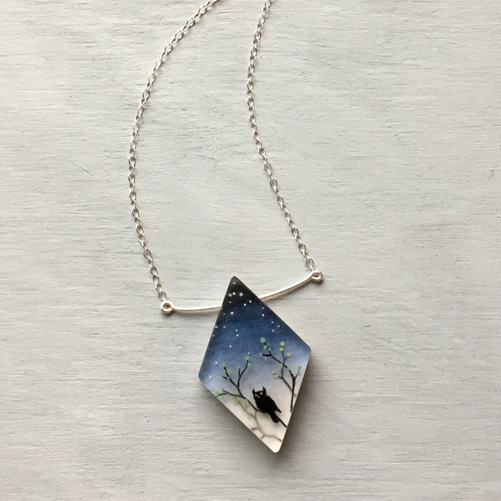Owl necklace