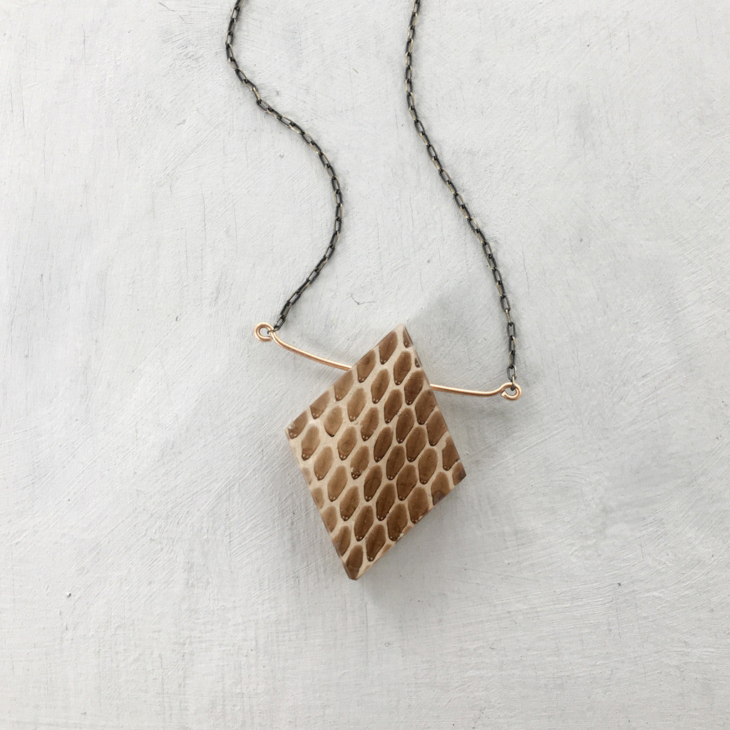 Snakeskin Necklace