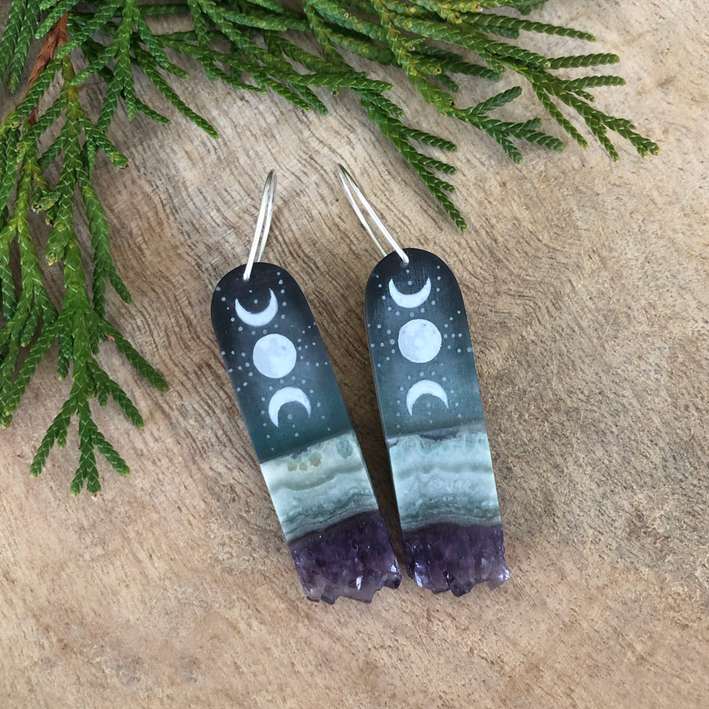Moons Earrings