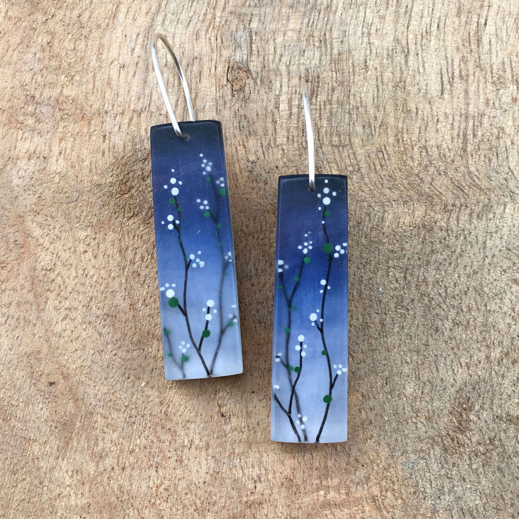 Night blossoms earrings