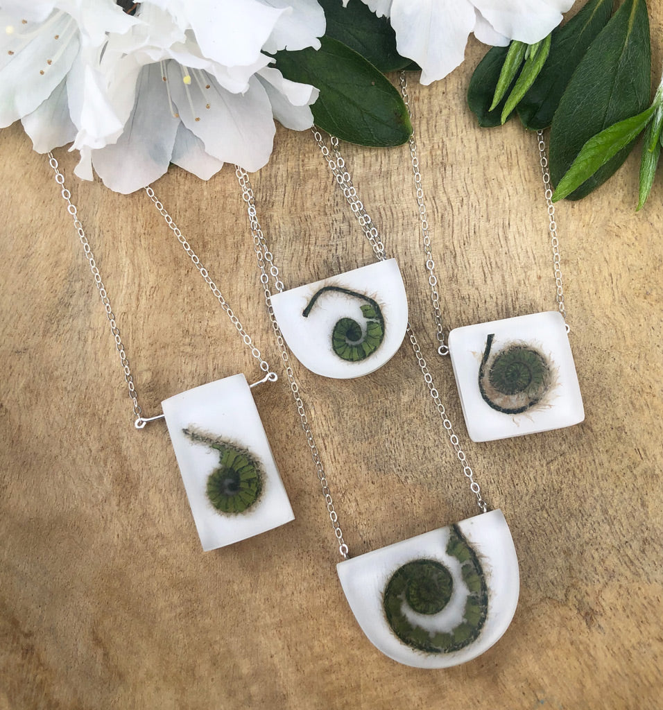 Fern Frond Necklaces