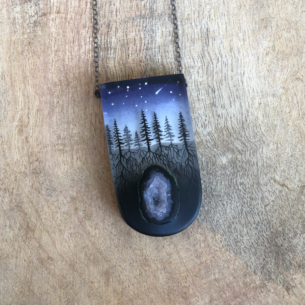 Geode Strata Necklace