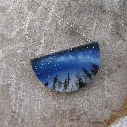Milky way necklace
