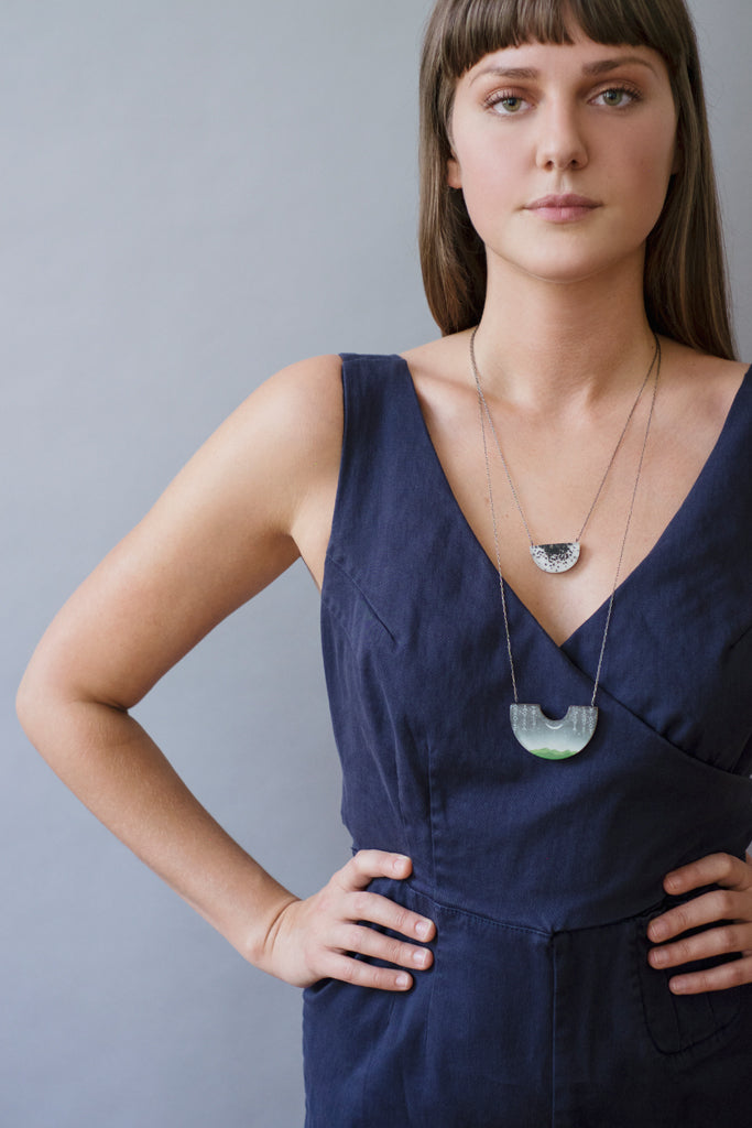 Westfjords Necklace and Vik Necklace