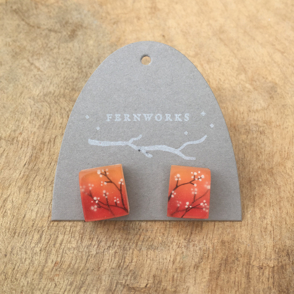 Dogwood earrings posts