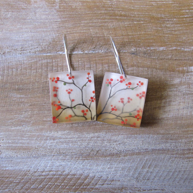 Sunny berries earrings