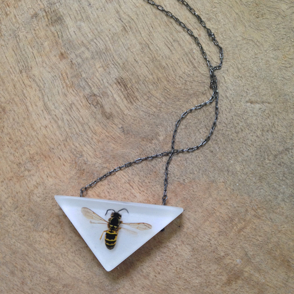 Yellowjacket necklace