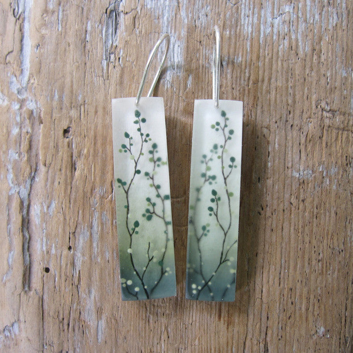 Tiny vines earrings