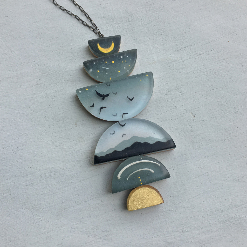 Above Below necklace