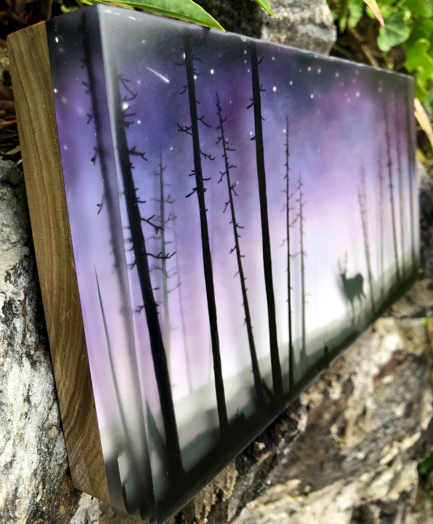 Twilight side view