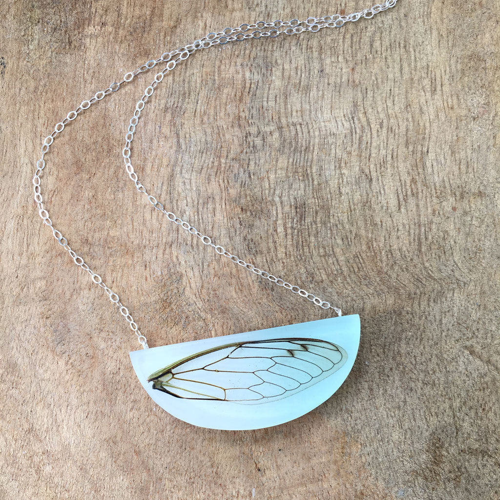 Cicada Wing Necklace
