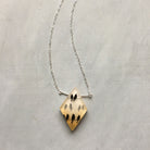 Diamond lines necklace