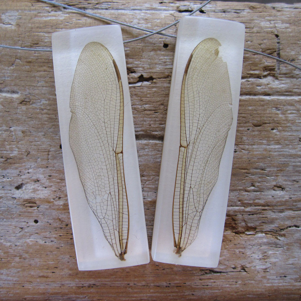 Dragonfly wings necklace
