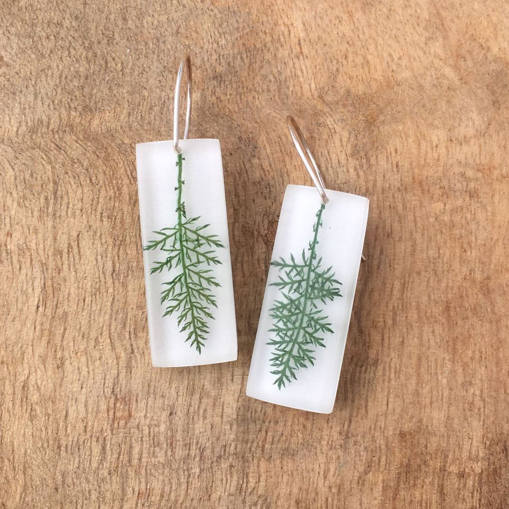 Fern earrings