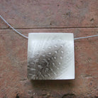 Guinea feather necklace