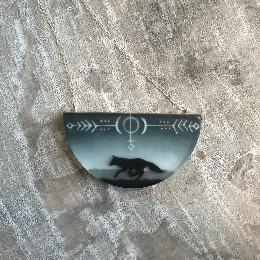 Spirit fox necklace